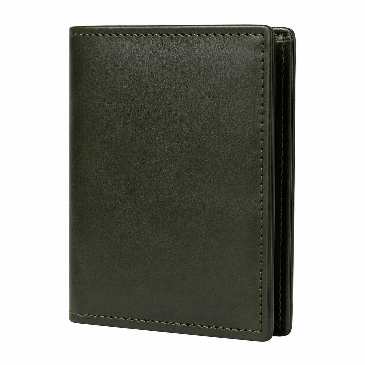 Cartera Vertical para Hombre Color Verde Oscuro