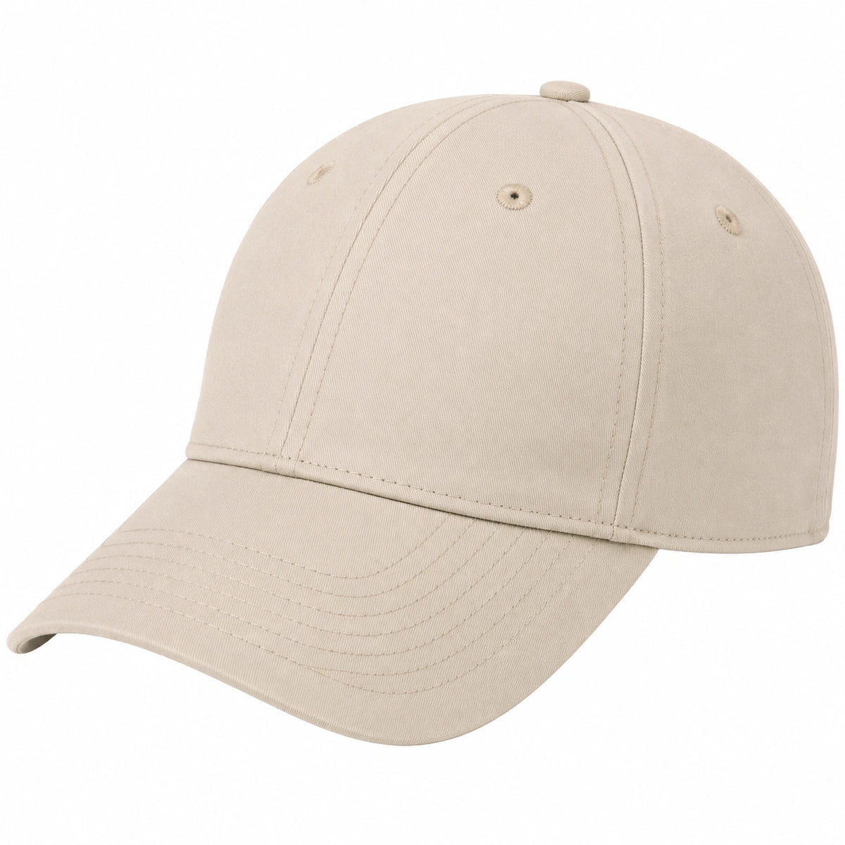 Gorra de béisbol ajustable unisex color beige