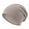 Gorro Beanie Unisex Moderno Beige