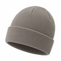 Gorro de Punto Unisex Invierno Gris