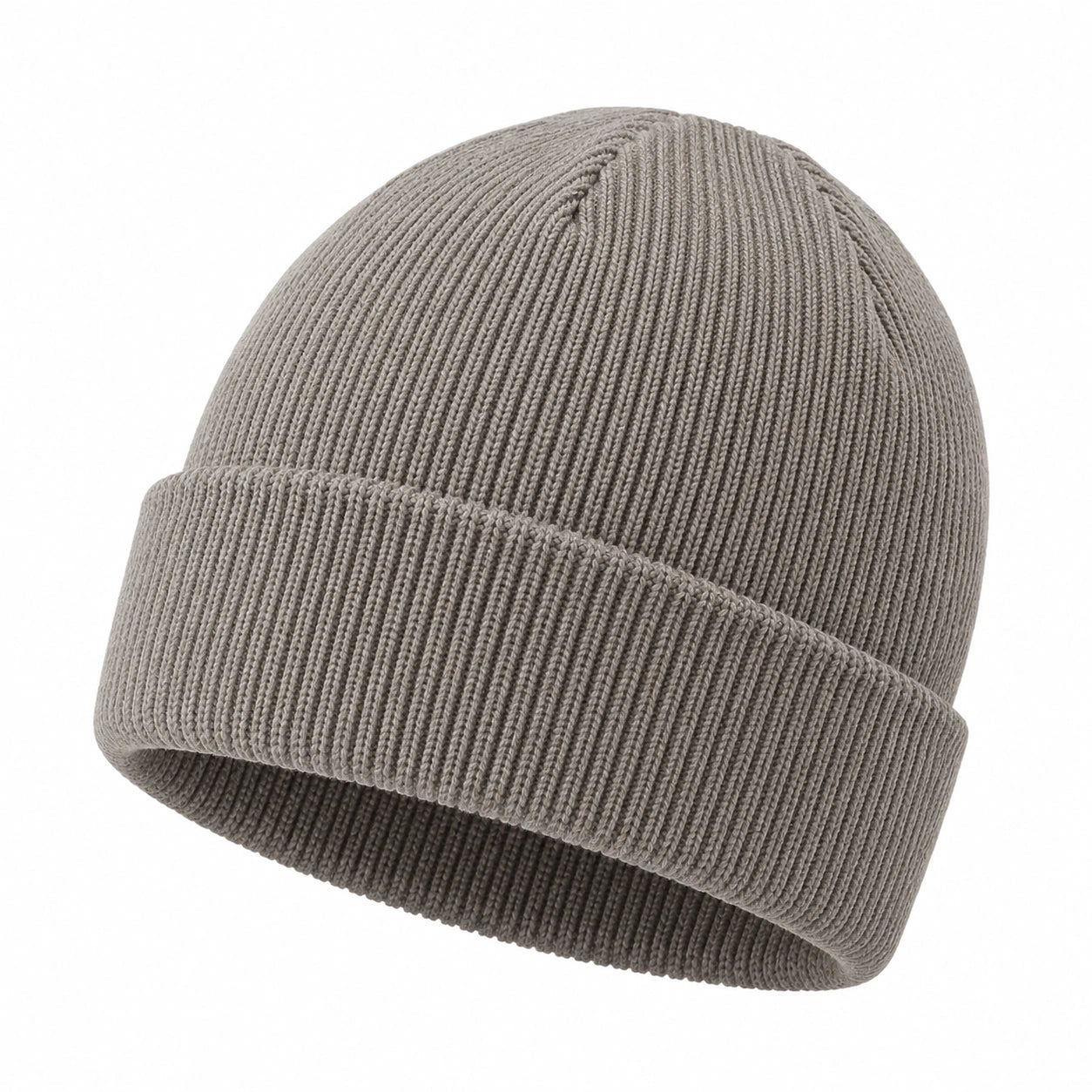 Gorro de Punto Unisex Invierno Gris