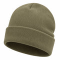 Gorro de Punto Unisex Verde Oliva